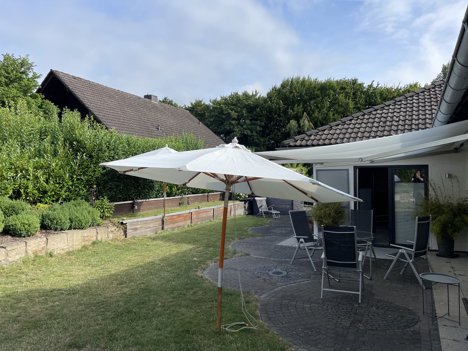 Terrasse mit Markise